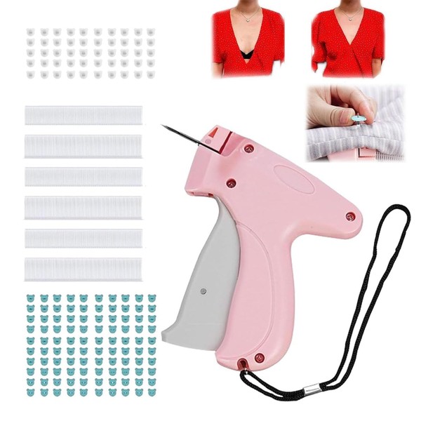 SSKHE Quick Clothing Fixer Kit, Micro Stitch Portable Gun for