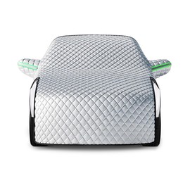 Flaconi Car Windshield Cover,Windshield Cover,Windshield Cover for Ice and Snow,Car Windshield Snow Cover,Windshield Protector,Windshield Cover Outside,Fits for Cars SUVs Small Trucks Minivans