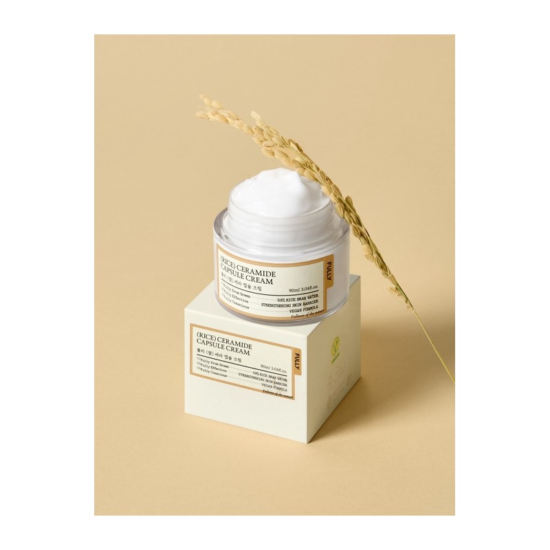 [1+1] Fully Vegan Rice Cera Capsule Cream 90ml / [1+1]