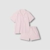 JAJU [JAJU] Women's 60s Cotton 3/4 Sleeve Pajama Set_Light Pink