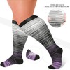Diu Life 3 Pairs Plus Size Compression Socks for Women