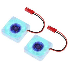 MakerFocus 2pcs Raspberry Pi 4B Fan, Raspberry Pi Cooling Fan DC Brushless CPU Quiet LED Cooling Fan 30mm 30mm Fan Cooler Radiator 5.0V for Raspberry Pi 5/4B/3B/3B+/2B+