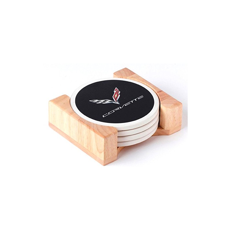Corvette C7 Coaster Set