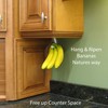 Banana Hook Hanger Under Cabinet Hook Ripens Bananas with Less