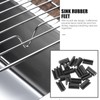 Luxshiny 50pcs Rubber Feet for Sink Grid U Shape Sink