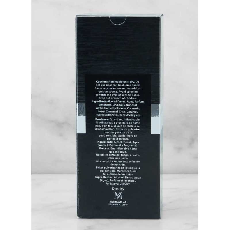 MCH Beauty MAGIC CODE INTENSE 3.4 Oz EDT Men's Cologne