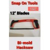 Snap-on Snap On Tools Bi-Mold Hacksaw Red+ includes 1 blade
