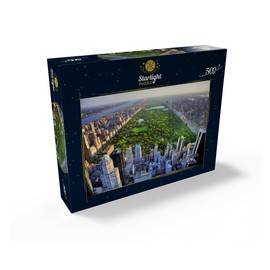 Aerial View of Central Park Manhattan New York - Premium 500 Piece Jigsaw Puzzle for Adults