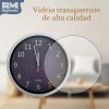 Rm Regalomex Reloj Análogo De Pared Plástico Diseño Tela