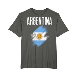Vintage Argentina Paese Bandiera Argentina Regalo Maglietta