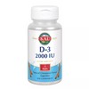 KAL D-3 2000 IU Sugarless Chewable Vitamin Tablets, Cinnamon, 100