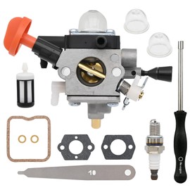 Amazeful FS91 FS91 R Carburetor for Stihl FS91 FS91R FS111 FS89 HT102 HT103 FC91 FC96 KM91 KM91R KM111 FC111 Brushcutter Trimmer Replaces 4180-120-0615 Carb