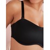 NEXT DD+ Unpadded Strapless Minimizer Bra, black, 70H