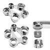 Yuaiosn 10 Sizes Universal Aerator Service Key, Aerator Mounting Key,