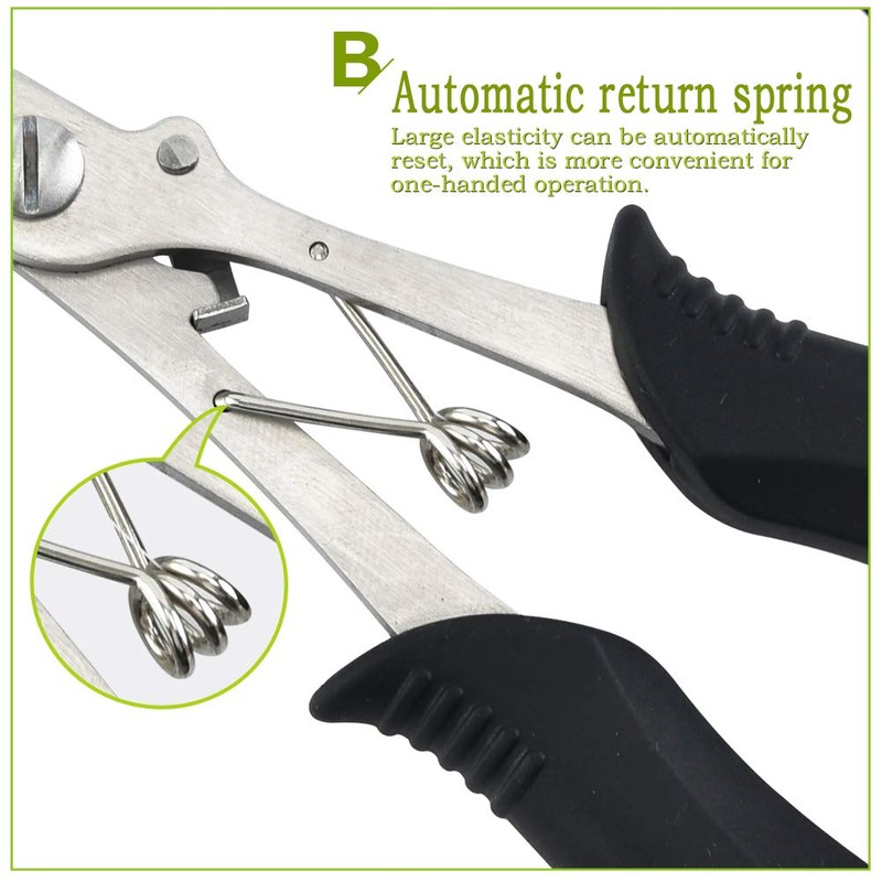 MILLION SOURCE Stainless Steel Fishing Pliers Tool 8 Inch Fishing