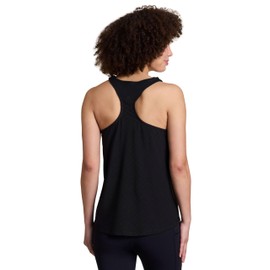 RBX Activewear Workout Top with Mesh Quick Dry Racerback Running Top Women's Gym Shirt with Airy Mesh Back Panel Black XL