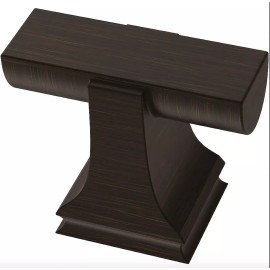 Liberty P43460W-BZM  1 3/8" Classic Footed Cabinet Knob Matte Bronze Finish
