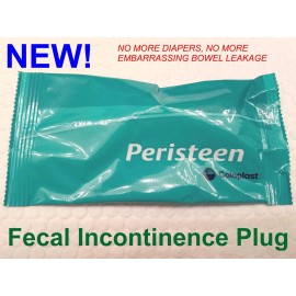 Coloplast Manage Fecal Incontinence Discreetly with Peristeen Rectal Plug Tampon Small 1pc