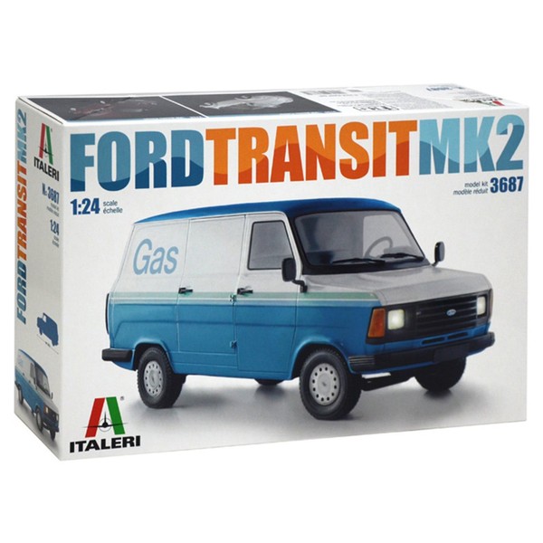 Italeri Ford Transit MK 2, scale: 1:24, item model number: 3687 -