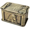 Hogarup decorative box with lid small metal jewelry box trinket
