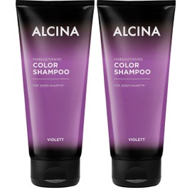 Alcina Colour Shampoo Purple 200 ml Pack of 2