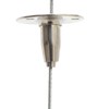 DDBESSIC Gold Ceiling Drying Rack Closet Rods 40''L Pipe Garment
