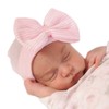 Clysburtuony Newborn Handmade Hat, Knitted Crochet Cap for Babies (0-3