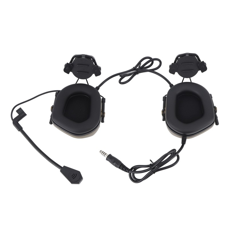 Shooting Headset Shooting Earmuffs Ear Hearing Protection Headphones Sound Amplification