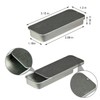3 Pcs Mini Metal Tin Box Containers, Small Rectangular Empty