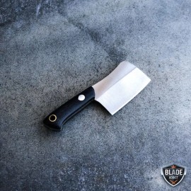 WORLDS SMALLEST WORKING FIXED BLADE KNIFE! Tiny Miniature REAL Cleaver Wood NEW