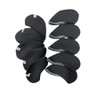 Golf Club Iron Head Covers 10 Piece Set Headcover Protector