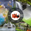 DOKO 5200GPH Submersible Water Pump, 180° Ajustable Pond Pump with
