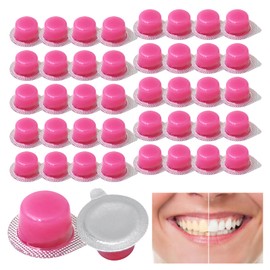 40 Stück Zahnpolierpaste, Polierpaste Professional, Zahnpoliercreme, Zahnpolieraufhellungscreme für Eine Effektive Zahnsteinentfernung, Polierpaste für Zähne