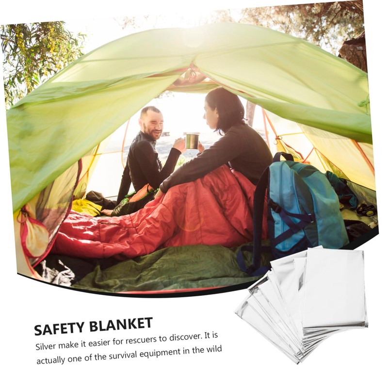 BESPORTBLE 3 Pcs Insulated Thermal Reflective Tarp Large Survival Blanket
