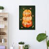 Grateful Thankful Blessed Wooden Sign Fall Pumpkin Maple Leaf Wood