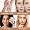 KIMUSE Colour Correcting Palette, Colour Concealer Makeup Palette, Six Shades,