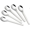 yosikawa Spoon Silver 14.8 cm Polished For Syndicate yj2162 Set of 5 
