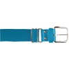 CHAMPRO Baseball Belt with Leather Tab, Teal, Adult