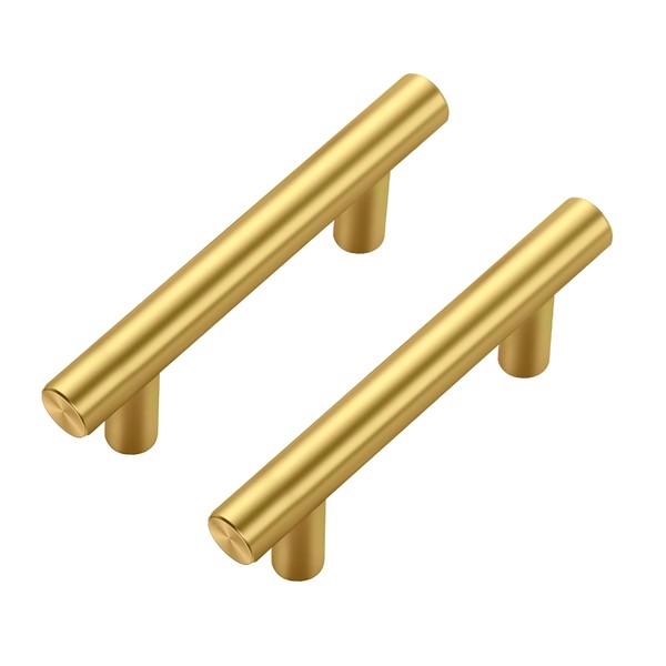 JOY DECOR 20 Pack Cabinet Handles, Gold Cabinet Pulls, 2-1/2