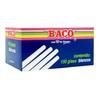 BACO | Caja de Gises Blancos Moldeados de 85 mm,