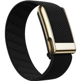 Bands Fit Whoop 5.0 and MG Compatible SuperKnit Luxe Replacement Wrist Band, NOT for 4.0, Luxurious | Precious Metal | Ultra-Soft | High Performance, Premium Quality, Comfortable, Breathable & Durable (Black and Gold, Whoop MG/ECG)