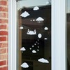 Imaggge.com Anti-Collision Stickers for Glass Doors (Clouds) – Prevents Birds