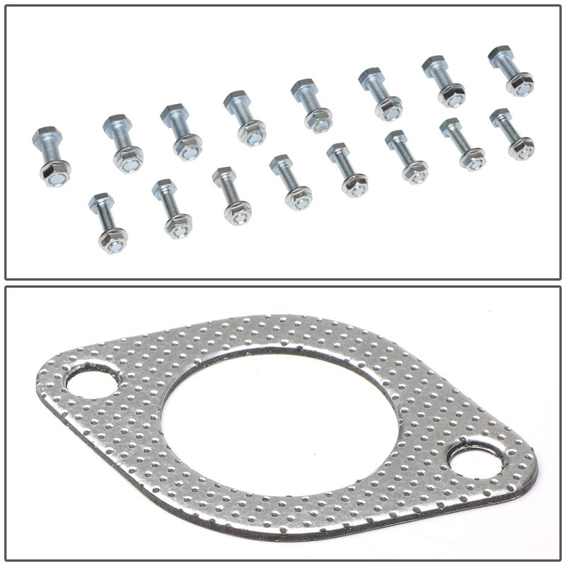 DNA Motoring GKTSET-HA03-V6 Aluminum Exhaust Manifold Header Gasket Set Replacement