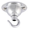 ElekTek Ceiling Chandelier Hook Plate 65mm - Chrome