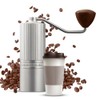Manual Coffee Grinder - Stepless Adjustable Settings Portable Hand Coffee