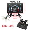 MAIMEIMI Motorcycle Speedometer Cluster Mechanical Digital Speedometer for Motor with