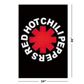 Red Hot Chili Peppers - Music Poster (RHCP Logo) (Size: 24" x 36") (Unframed)