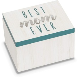 Pavilion Gift Company Best Mom Ever Trinket Box