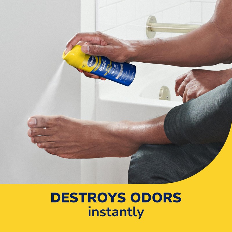 Dr. Scholl’s Odor-X ODOR-FIGHTING Spray-Powder // All-Day Odor Protection and