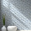 5 Sheets Arabesque Porcelain Tile for Kitchen Backsplash